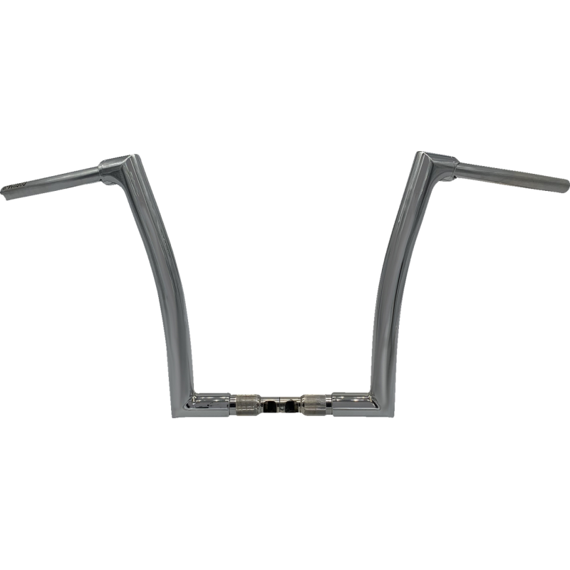 EZ Install Flat Top Handlebar - Chrome, 14” Rise