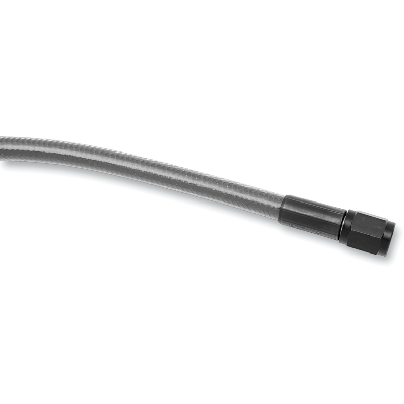 Braided DOT Rear Brake Line Universal - Black Pearl