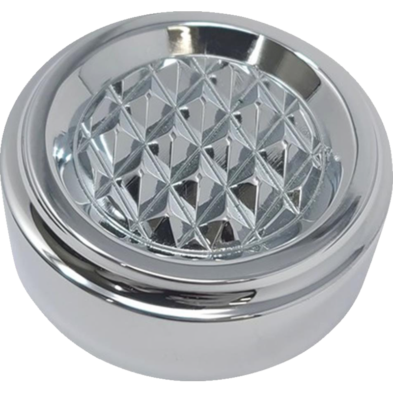 Dipstick Cover - Diamondback, Chrome