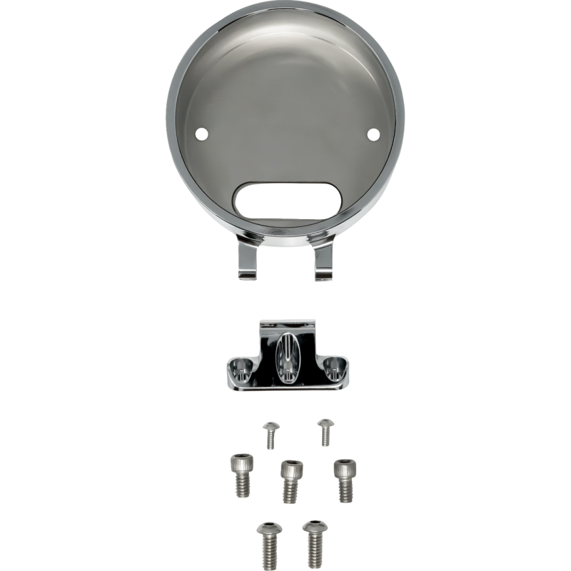 Kodlin Round Gauge Bezel Kit - Chrome