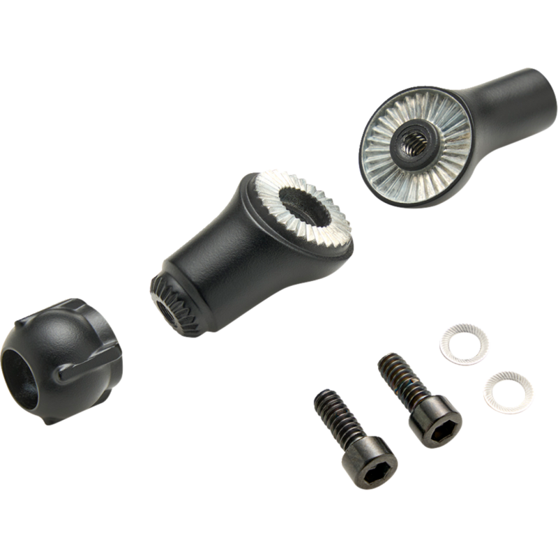 Adjust-A-Ball Mount - Post, Black