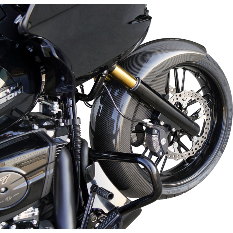 Arlen Ness Carbon Fiber 21" Fat Wrapper Front Fender