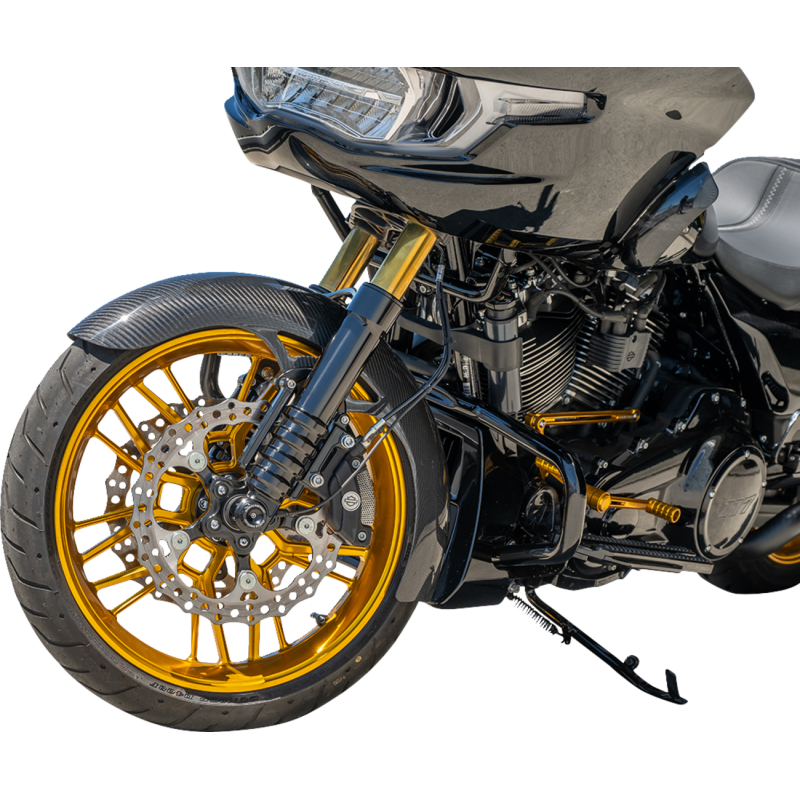 Arlen Ness Carbon Fiber 19" Wrapper Front Fender (99-13 FLHT)