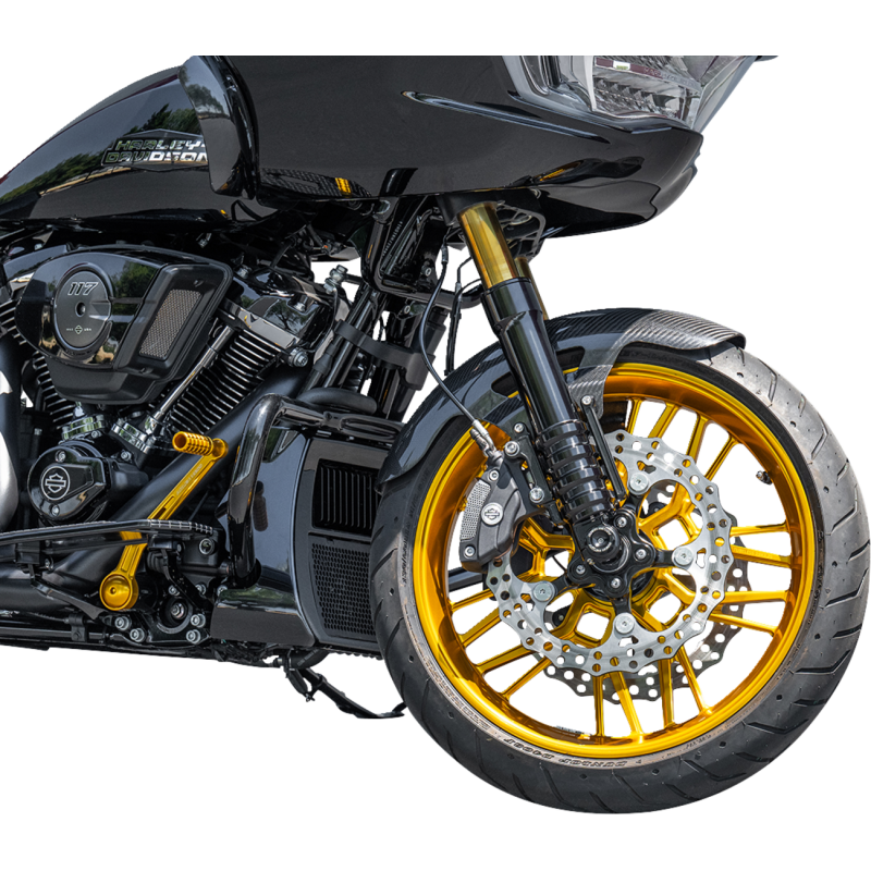 Arlen Ness Carbon Fiber 19" Cafe Front Fender (24-25 FLHX)