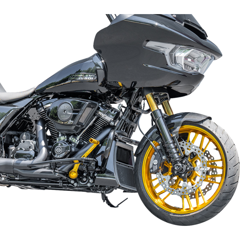 Arlen Ness Carbon Fiber 19" Cafe Front Fender (24-25 FLHX)