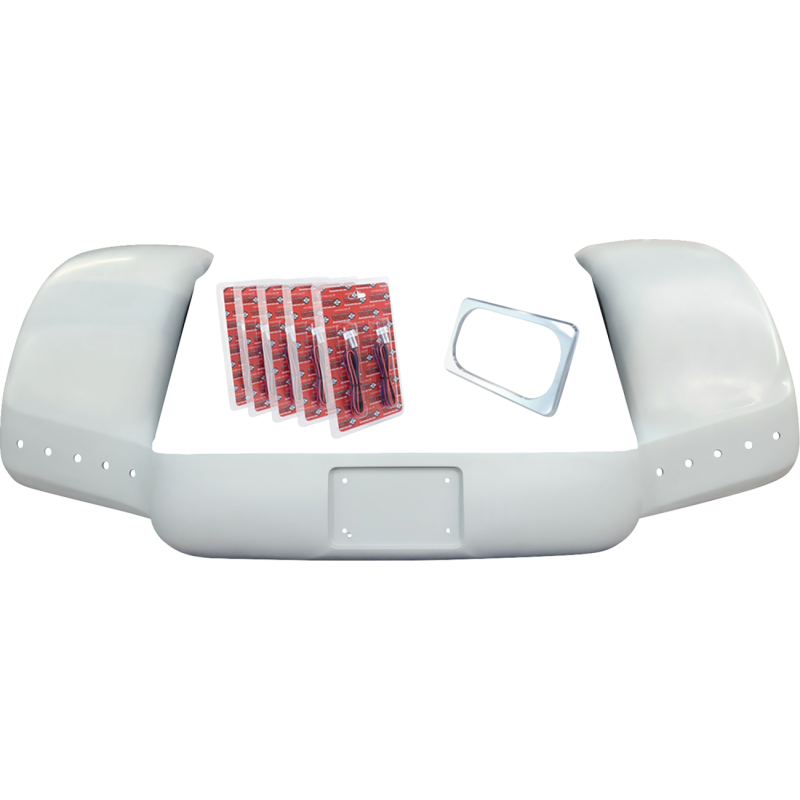 Paul Yaffe Pro Street Trike Rear Fender Kit W/ chrome license frame, no exhaust outlet 1401-1043