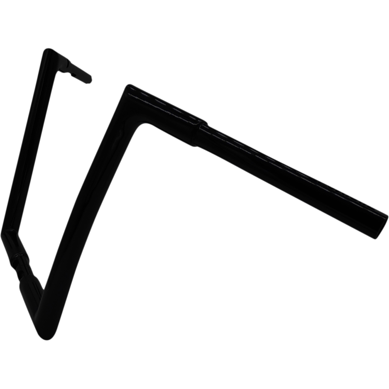 Flat Top Handlebar Gloss Black 12 Inch