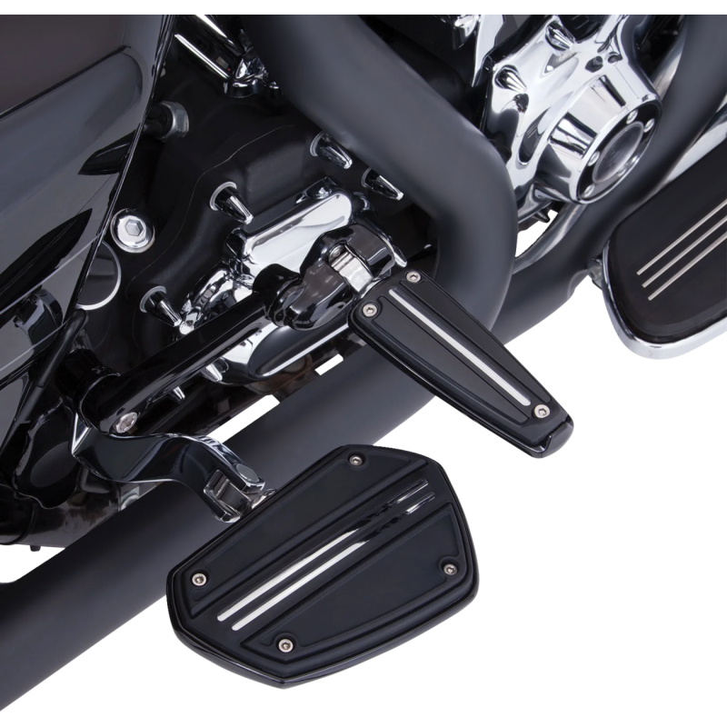 Twin Rail Mini Floorboards w/o Mounts, Chrome