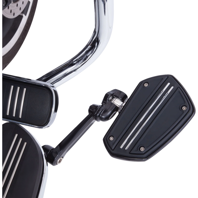 Twin Rail Mini Floorboards w/o Mounts, Chrome