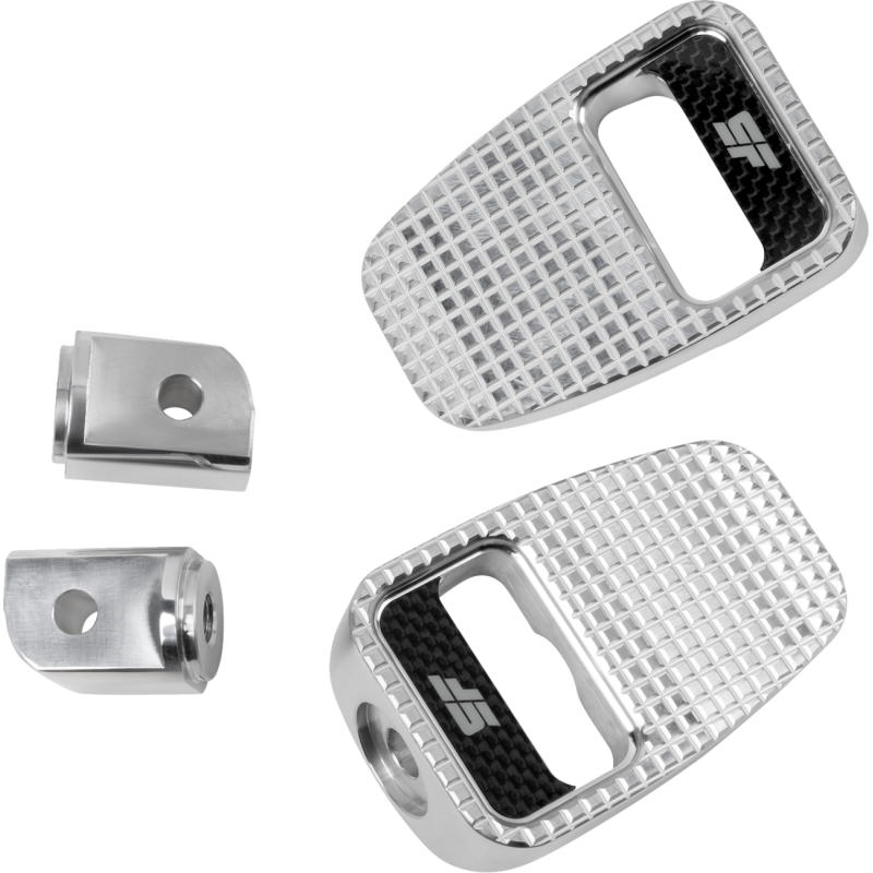 Slyfox Footpegs, Passenger Polished