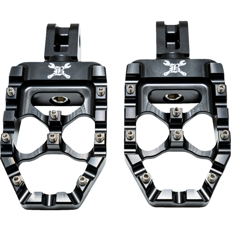 Burly Brand MX Evolution M-Eight Softail/ELW/Pan America Passenger Footpegs