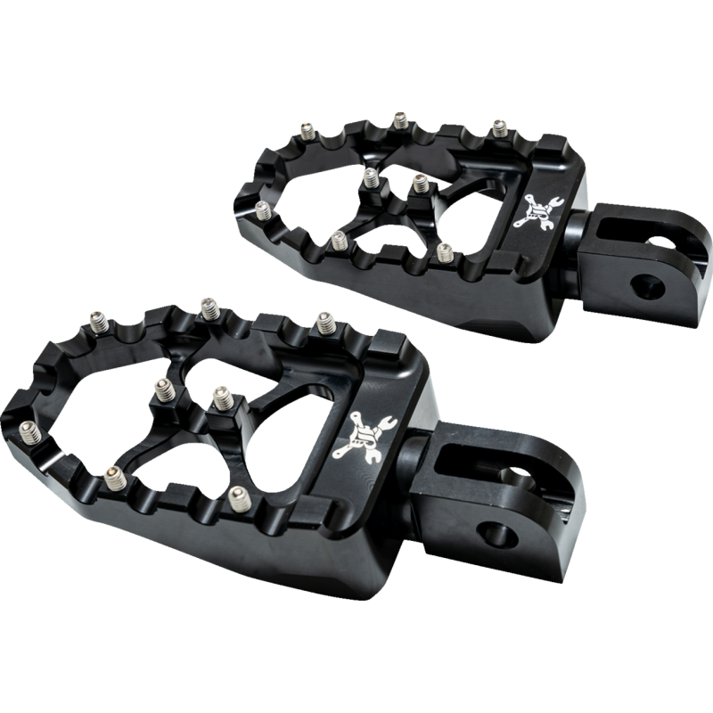 Burly Brand MX Evolution M-Eight Softail/ELW/Pan America Passenger Footpegs