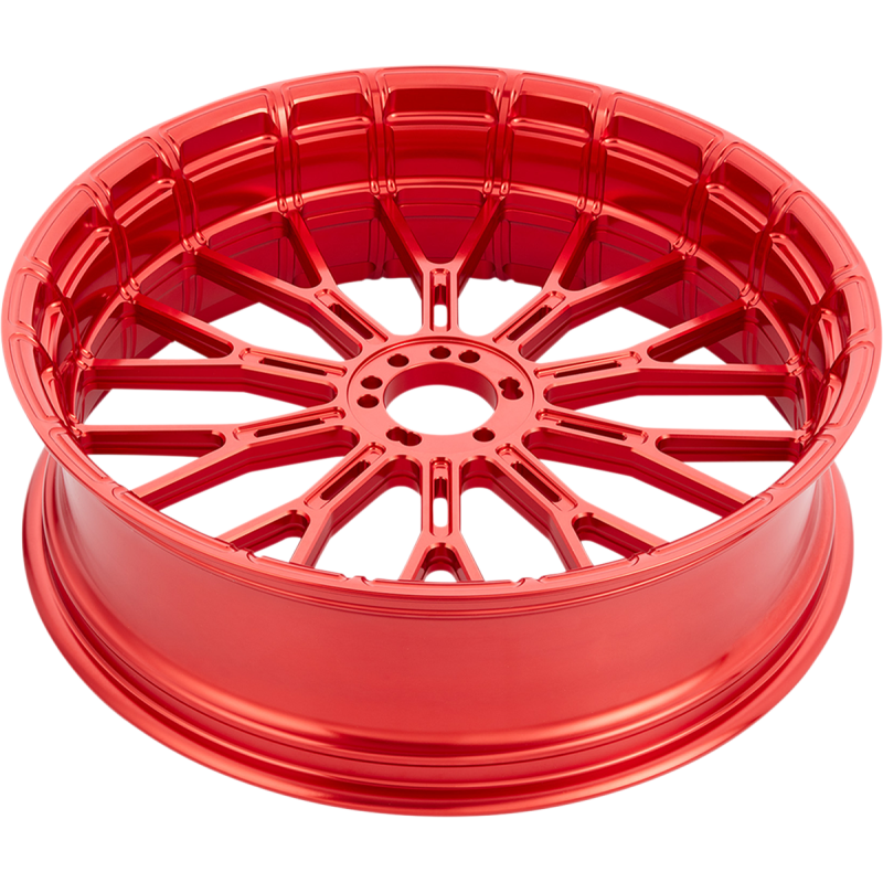 Arlen Ness Forged Billet Front/Rear Rim, 18" x 5.5", Y-Spoke Red