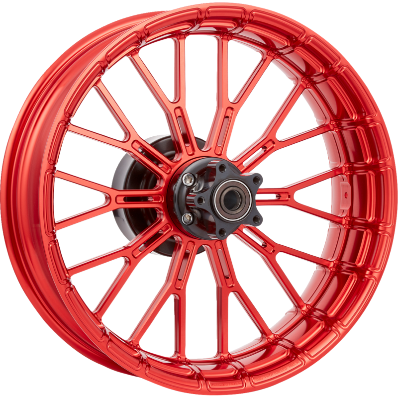 Arlen Ness Forged Billet Front/Rear Rim, 18" x 5.5", Y-Spoke Red