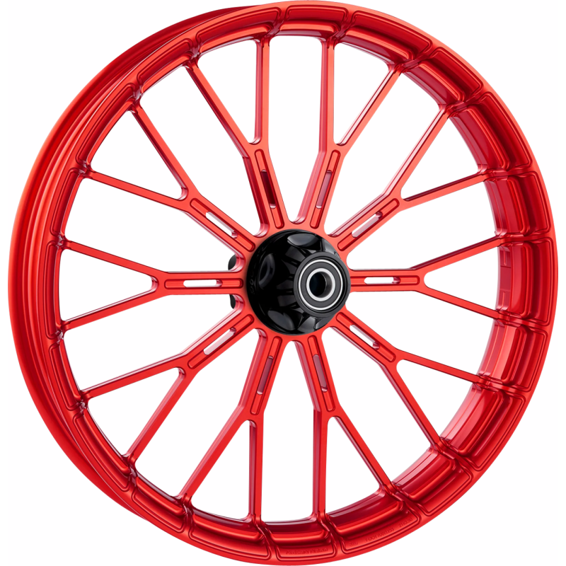 Arlen Ness Forged Billet Front Rim, 21" x 3.5", Y-Spoke Red