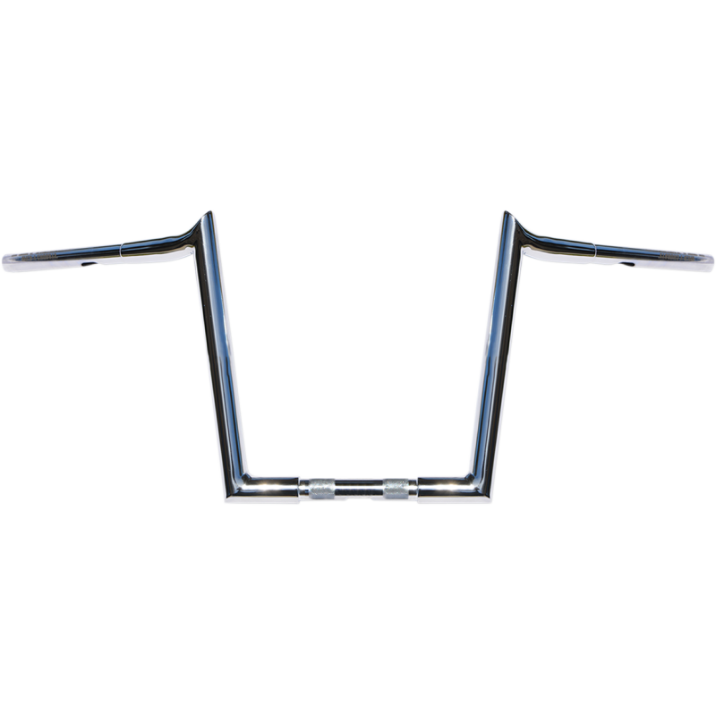 Wild 1 Chubby 12" Hooked Bar - Chrome
