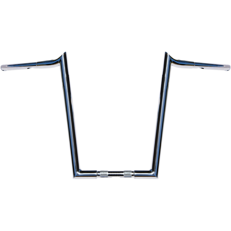 Wild 1 Chubby 16" Hooked Bar - Chrome