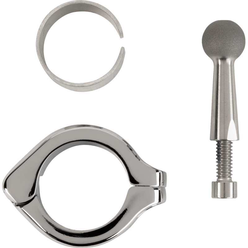 Ciro Gen 2 Driver Drink Holder, Chrome Handlebar Mount (1 1/8" to 1 1/4")