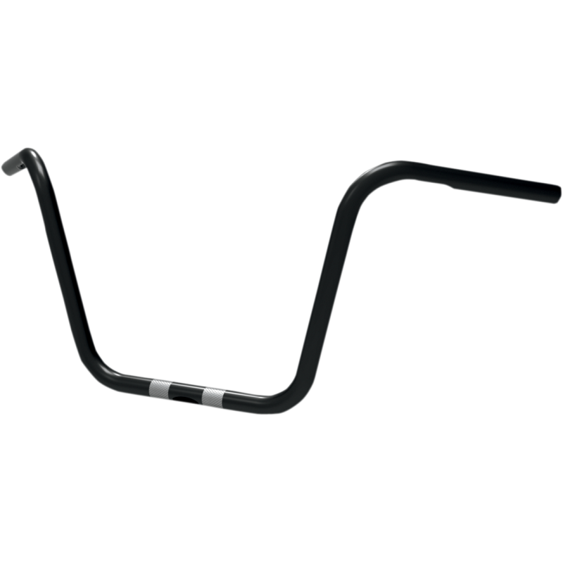 12" Rise Ape Hangers (Dimpled/Drilled) - Gloss Black