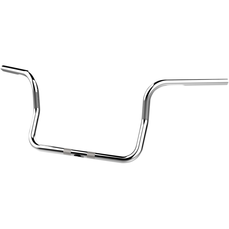 10" Bagger Bobber Ape Hangers (Dimpled/Drilled) - Chrome
