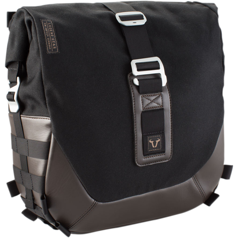 SW-Motech Legend Gear LC2 Side Bag - Black/Brown, Left