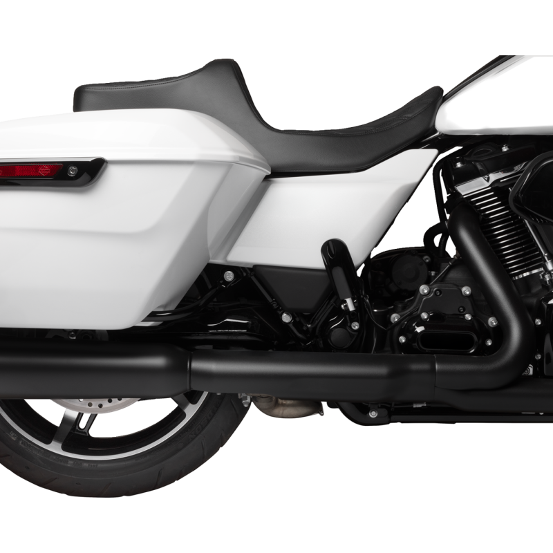 Drag Specialties Predator III Seat, Double Diamond Black Thread