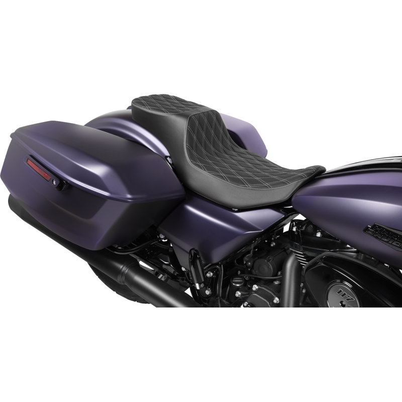 Extended Reach Performance Predator 2-Up Seat - Double Diamond, Silver Thread