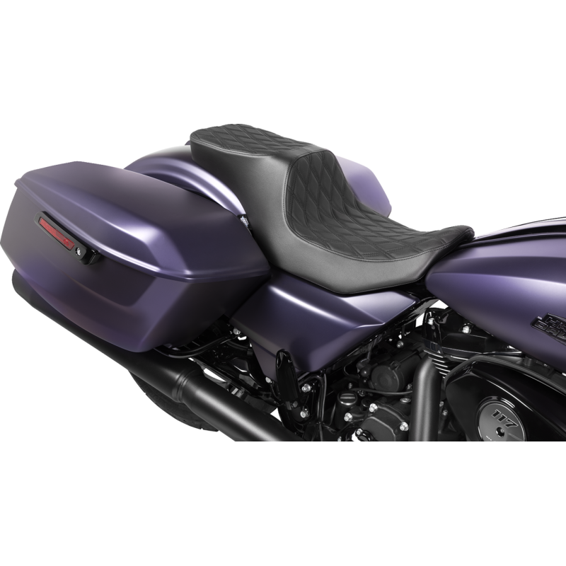 Performance Predator 2-Up Seat - Double Diamond, Black Thread