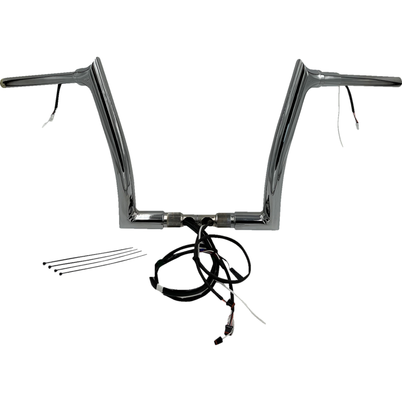 EZ Install Handlebar Kit Chrome 12" Rise