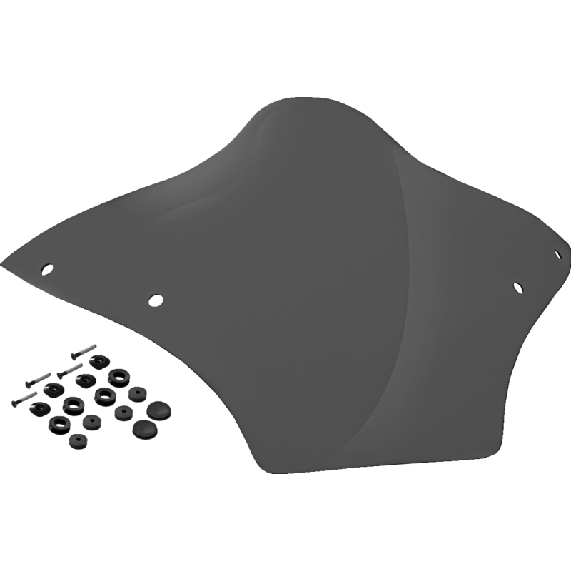 Smoke BRL Race Bubble Windshield