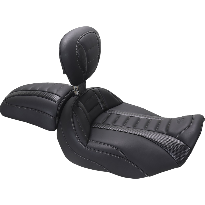 Mustang Deluxe Touring Solo Seats With Backrest