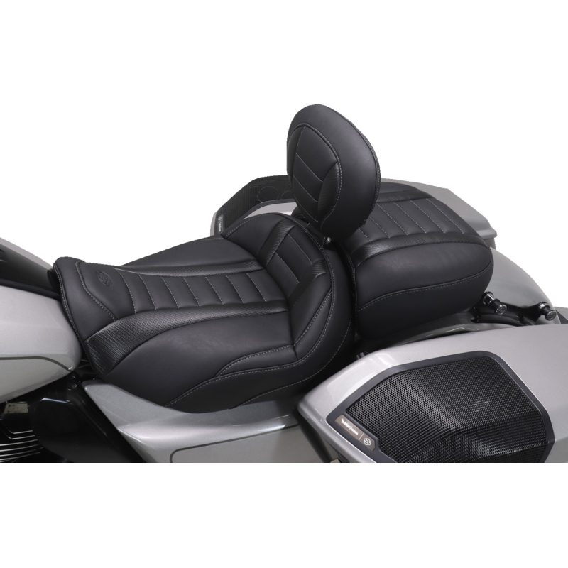 Mustang Deluxe Touring Solo Seats With Backrest
