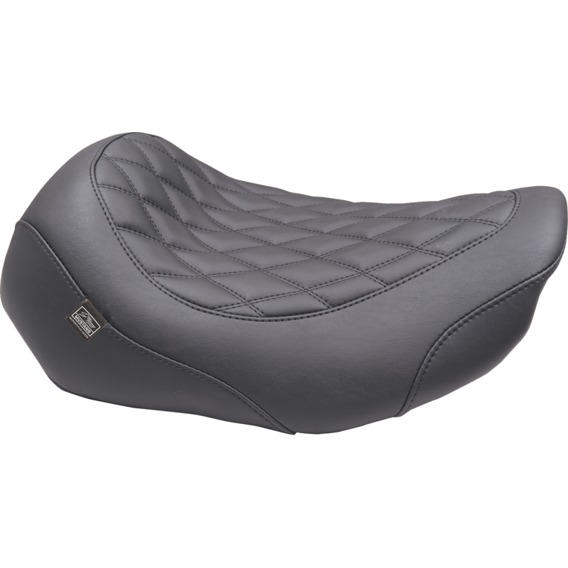 Mustang Wide Tripper Solo Seat with Backrest Receiver and Rear Seat