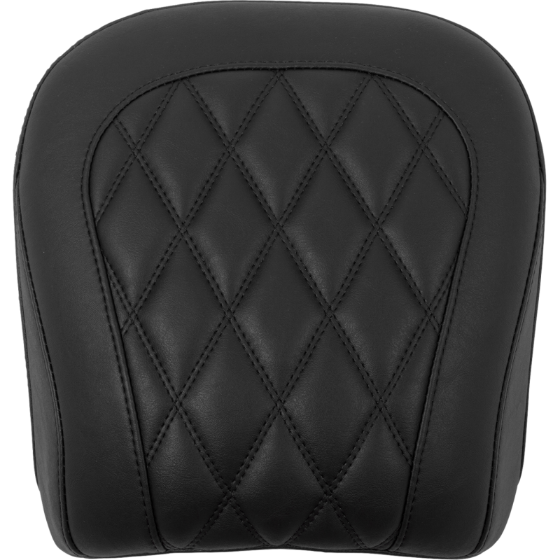 Wide Tripper Rear Seat - Black w/ black stitching