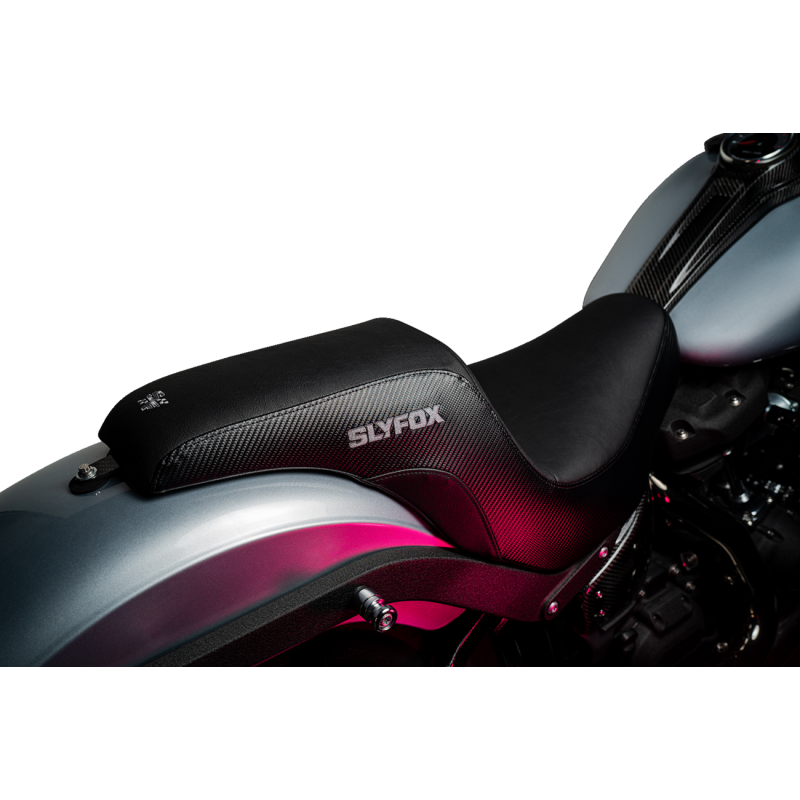 Lowrider Predator Seat - Gray Logo