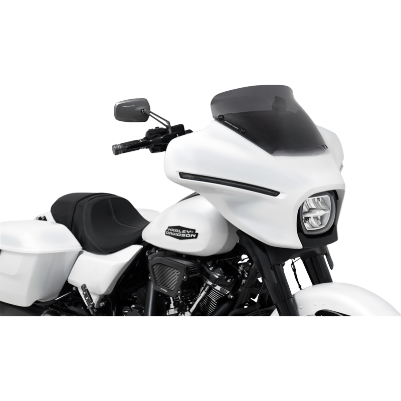 Dark Black Smoke 4" Spoiler Windshield