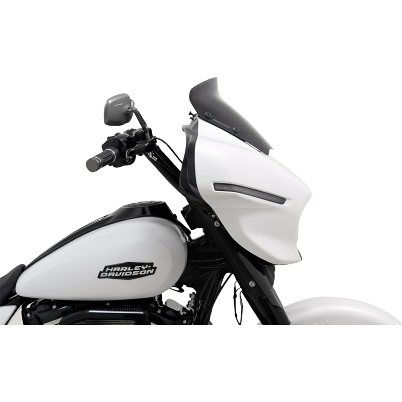 Dark Black Smoke 4" Spoiler Windshield