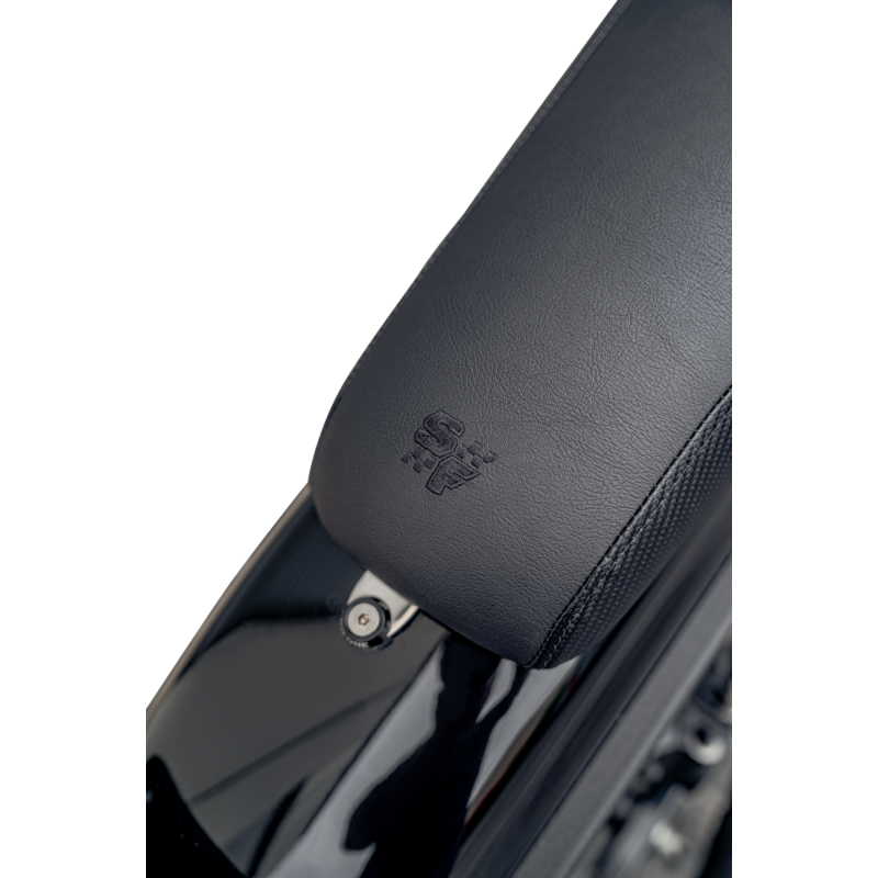 Slyfox Seat - Smooth vinyl w/ Slip Stop and black logo