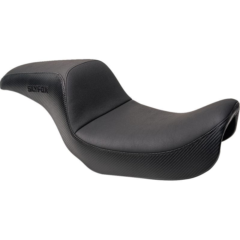 Slyfox Seat - Smooth vinyl w/ Slip Stop and black logo