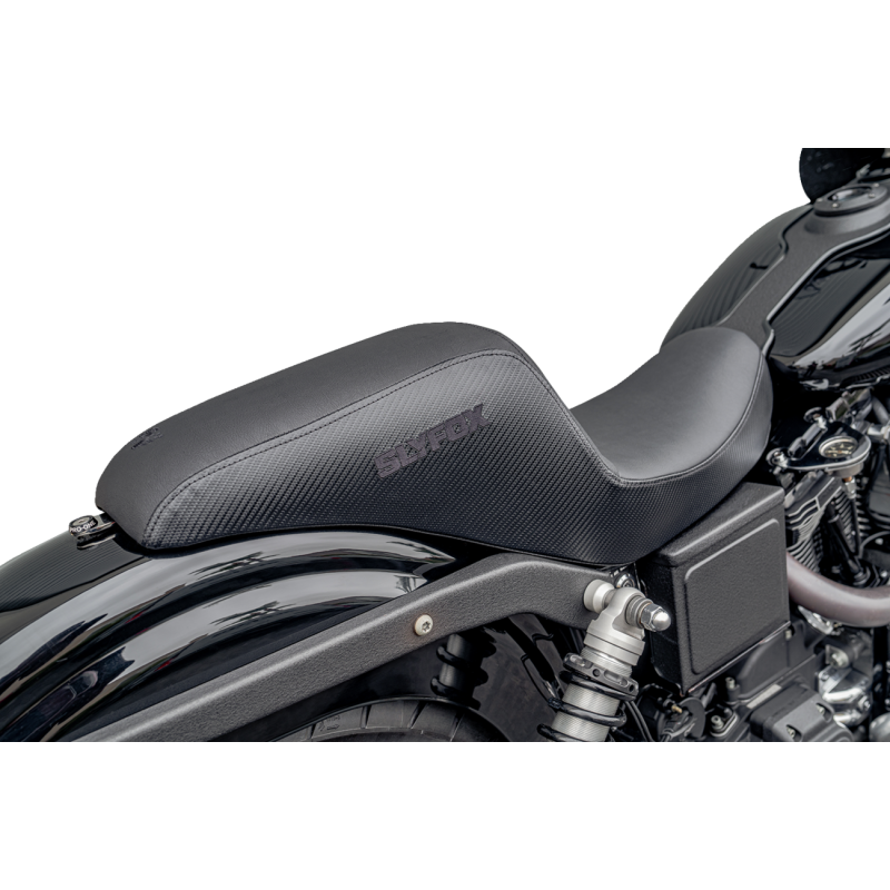 Slyfox Seat - Smooth vinyl w/ Slip Stop and black logo