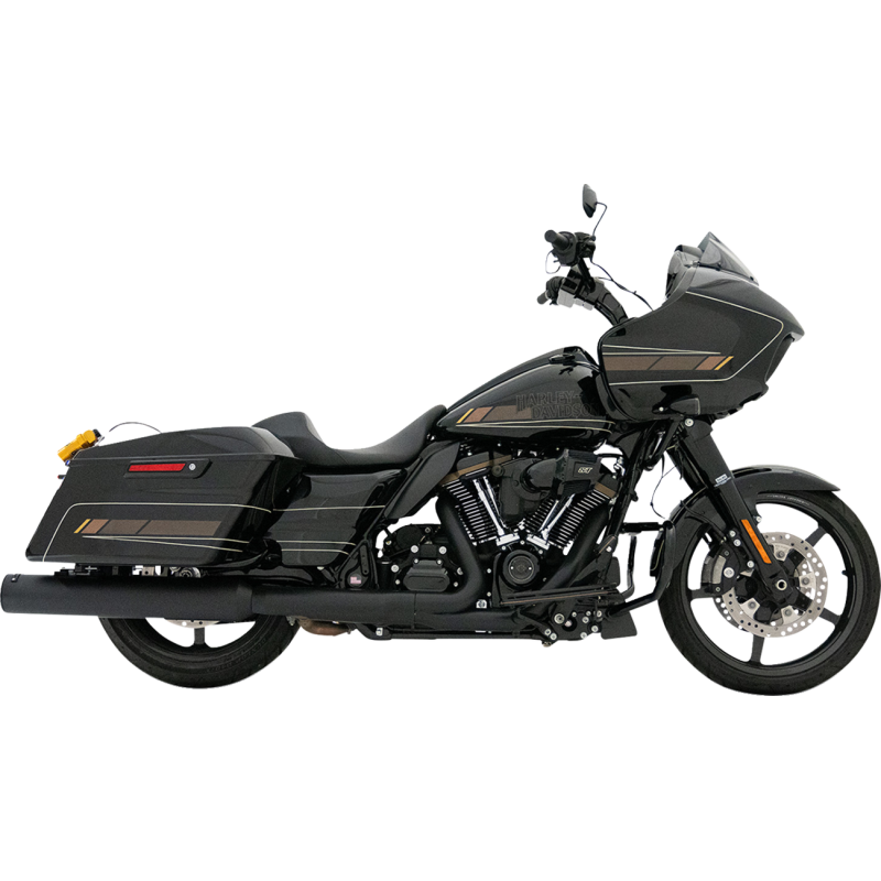 HP45 4 1/2" Slip-On Muffler - Black/black