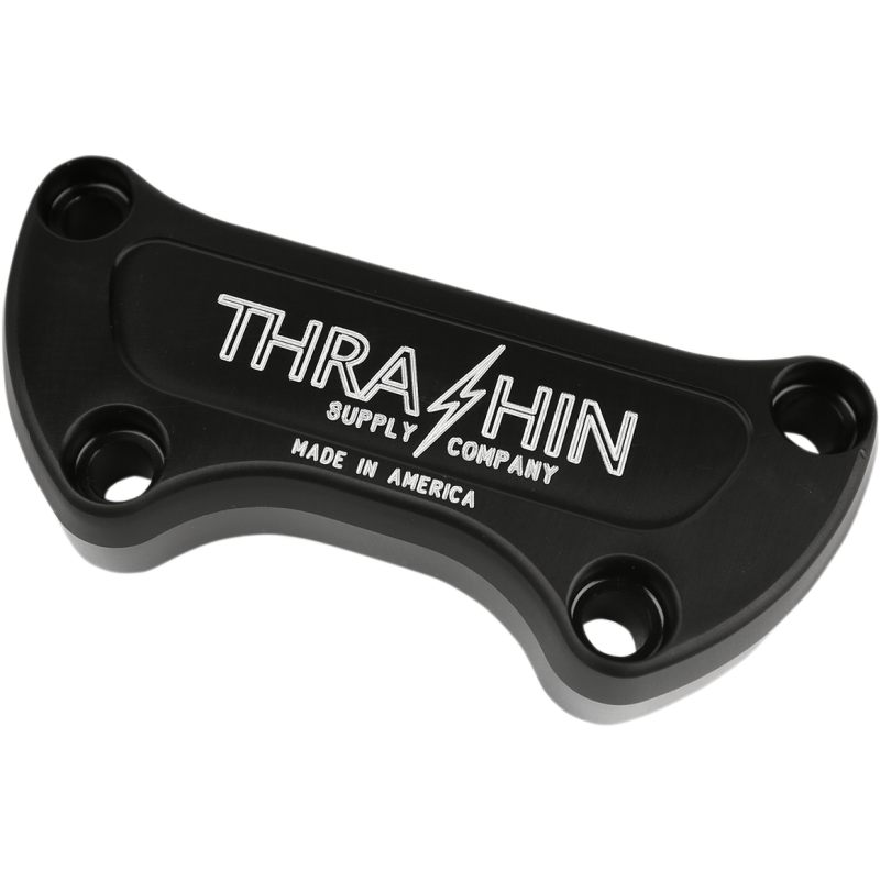 Thrashin Handlebar Clamp Machine-Cut Black