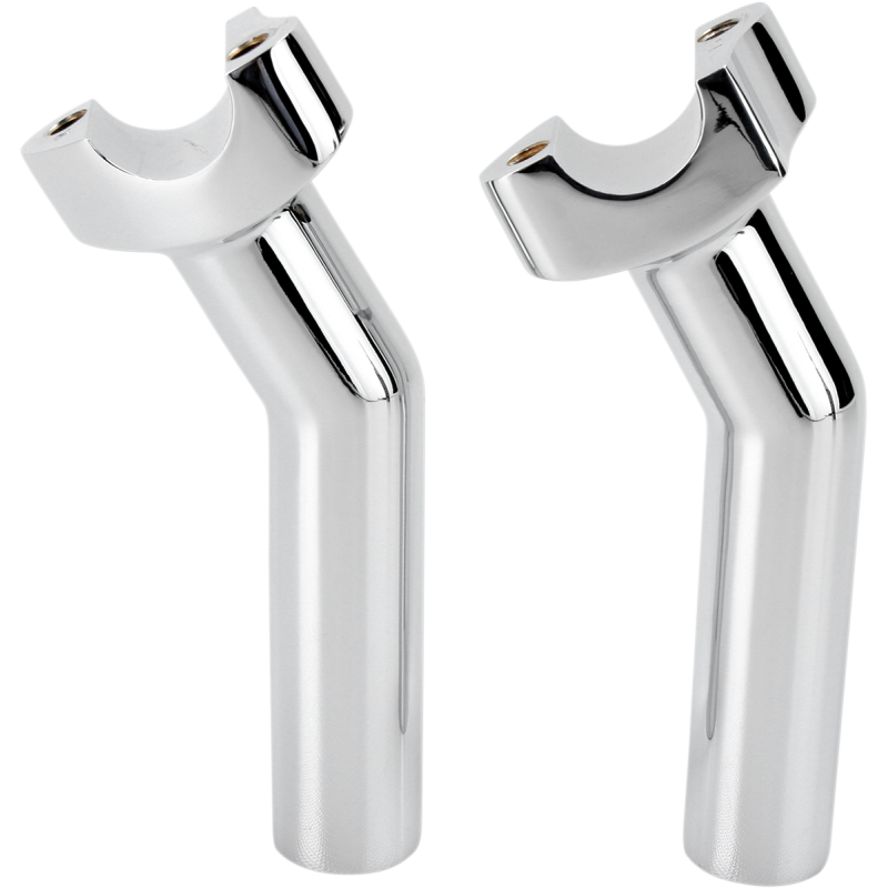 Forged Aluminum Pullback Risers Chrome 5.5"