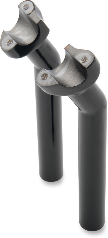 Forged Aluminum Pullback Risers Black 8.5"