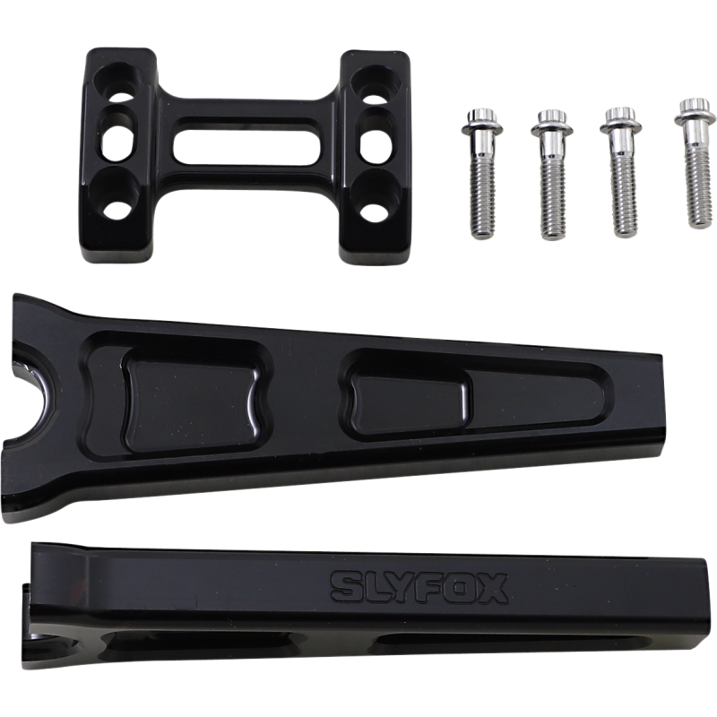 Straight Riser 8" - Black