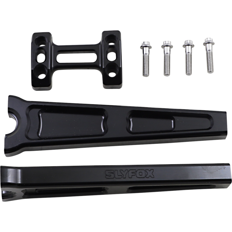 Straight Riser 10" - Black