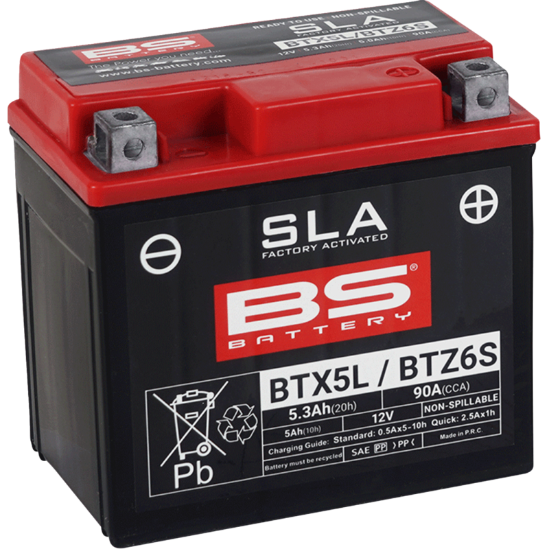 SLA Factory-Activated AGM Battery - YTX5L