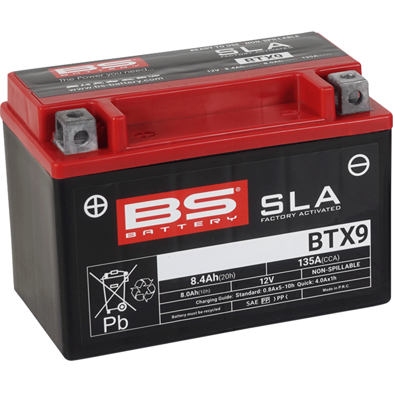 SLA Factory-Activated AGM Battery - YTX9