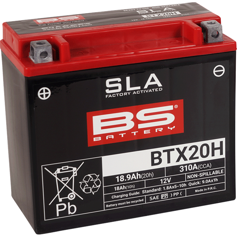 BS Battery SLA AGM Battery for Honda VF1100C V65 Magna 83-86
