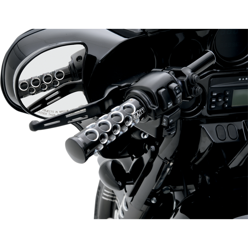 Slotted Wide Blade Lever Set Matte Black